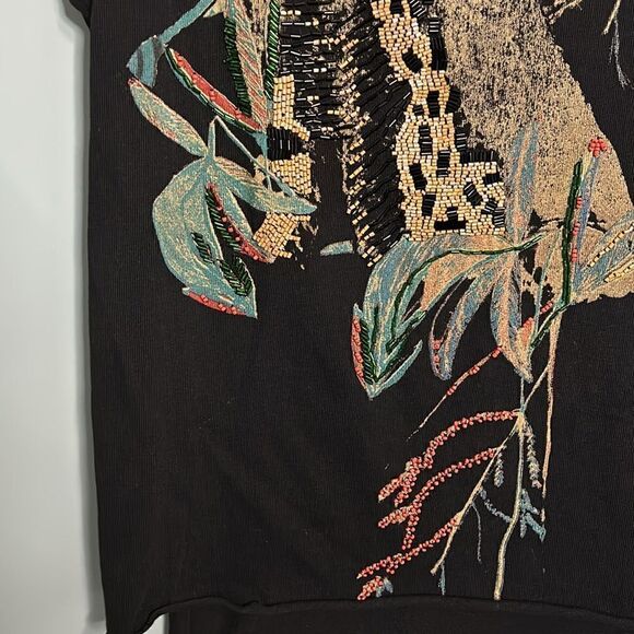 Free People Beaded Jungle Bay Split Side Top - Picture 5 of 11